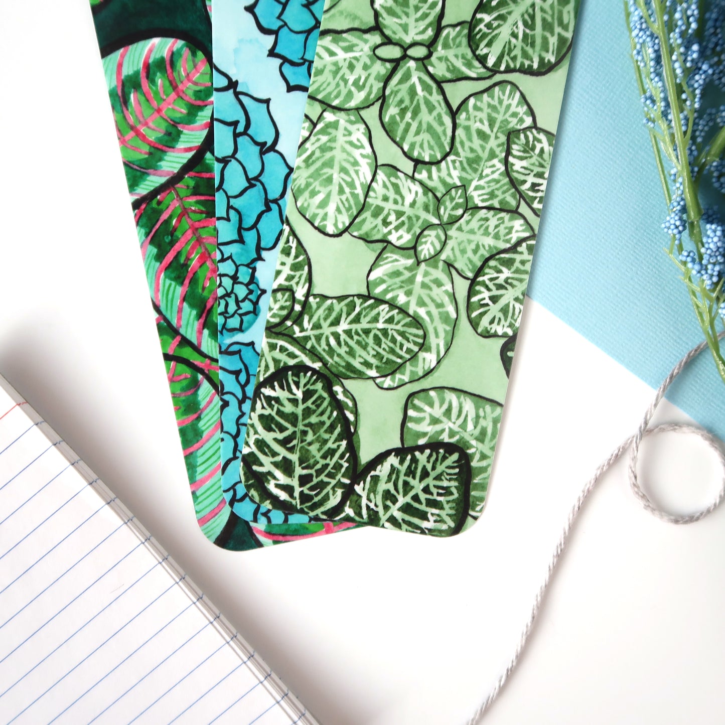 Houseplants Bookmark Bundle - Set of Three