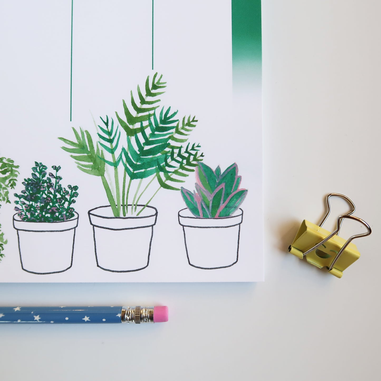 Houseplant Weekly Planner - Stationery