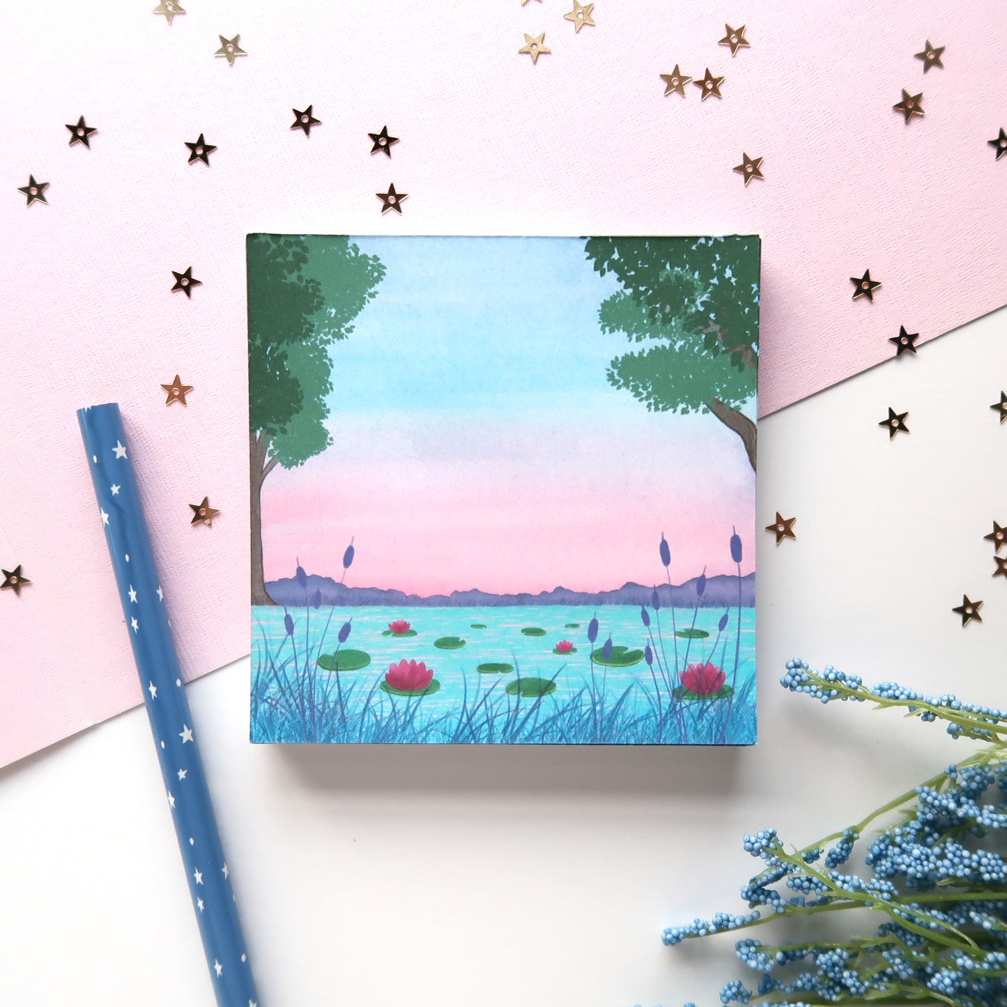 Lakeside Square Notepad - Stationery
