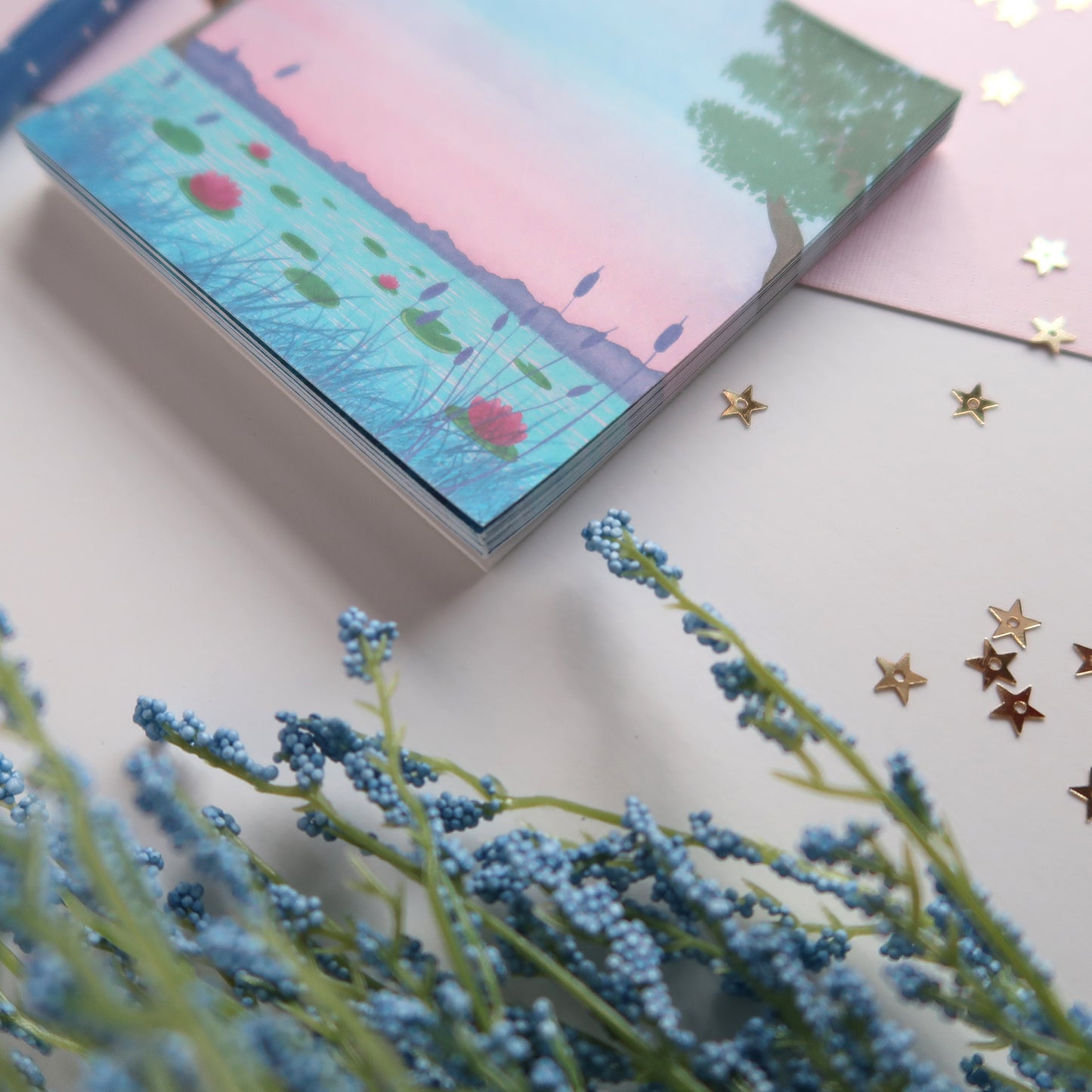 Lakeside Square Notepad - Stationery