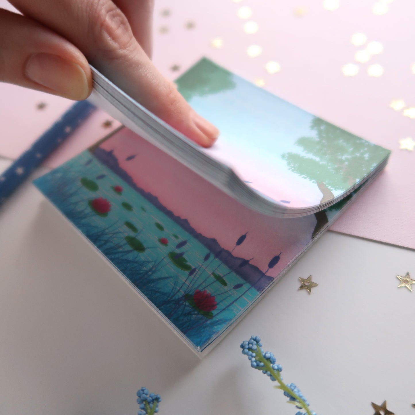 Lakeside Square Notepad - Stationery