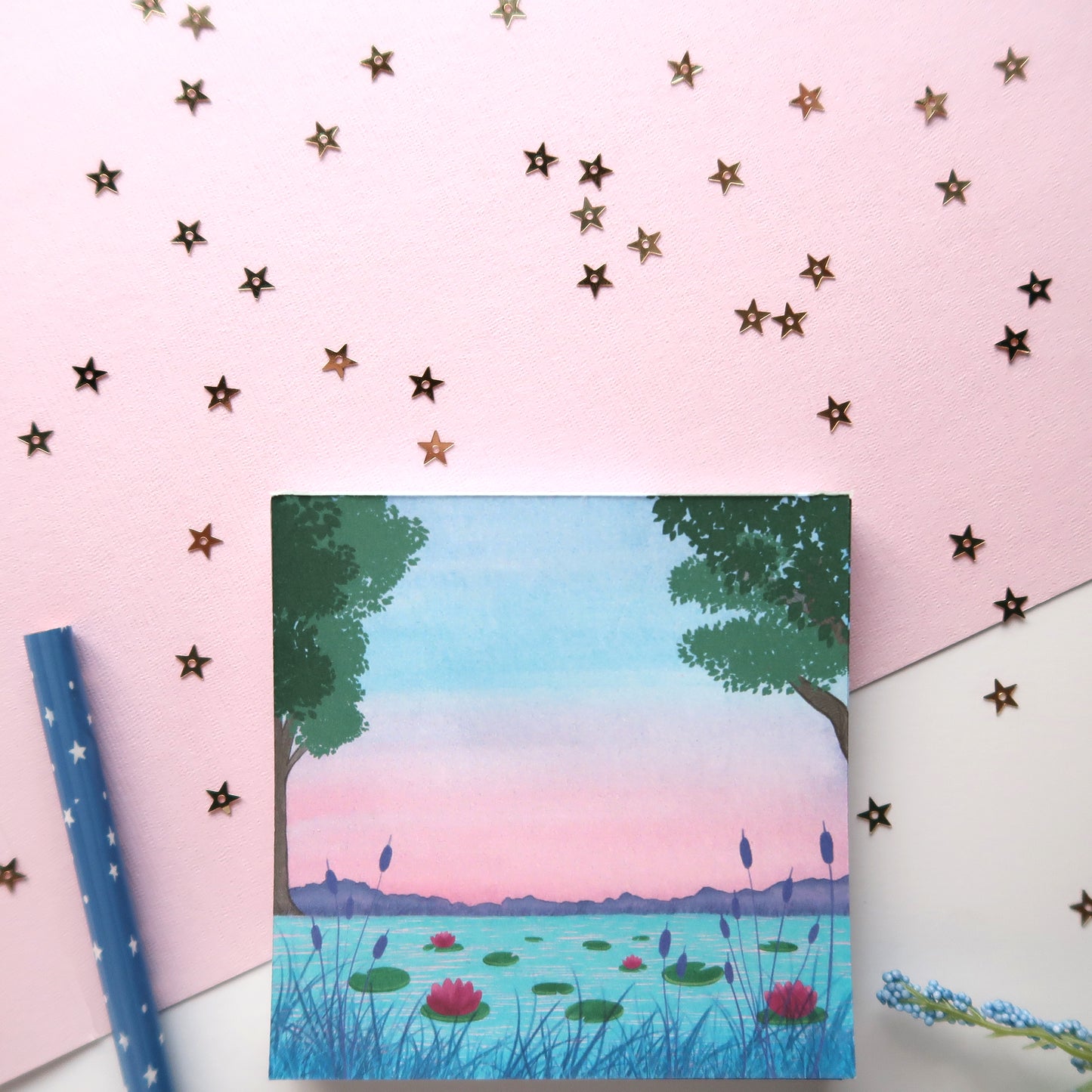 Lakeside Square Notepad - Stationery