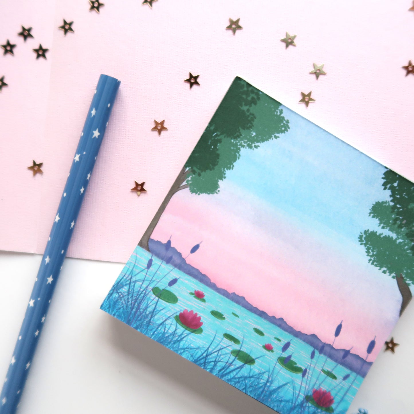 Lakeside Square Notepad - Stationery