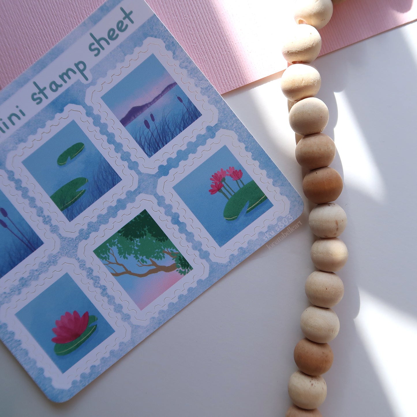 Lakeside Stamps Mini Sticker Sheet