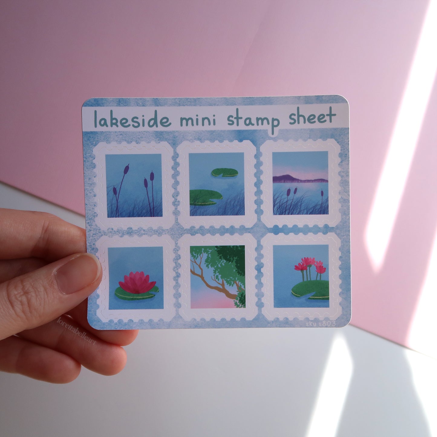 Lakeside Stamps Mini Sticker Sheet