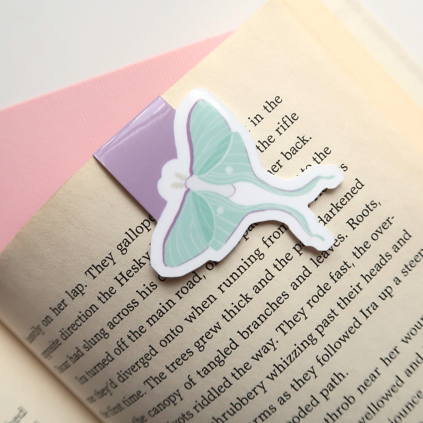 Luna Moth - Magnetic Bookmark
