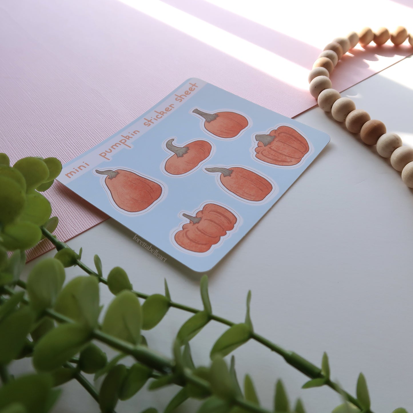 Pumpkins Mini Sticker Sheet