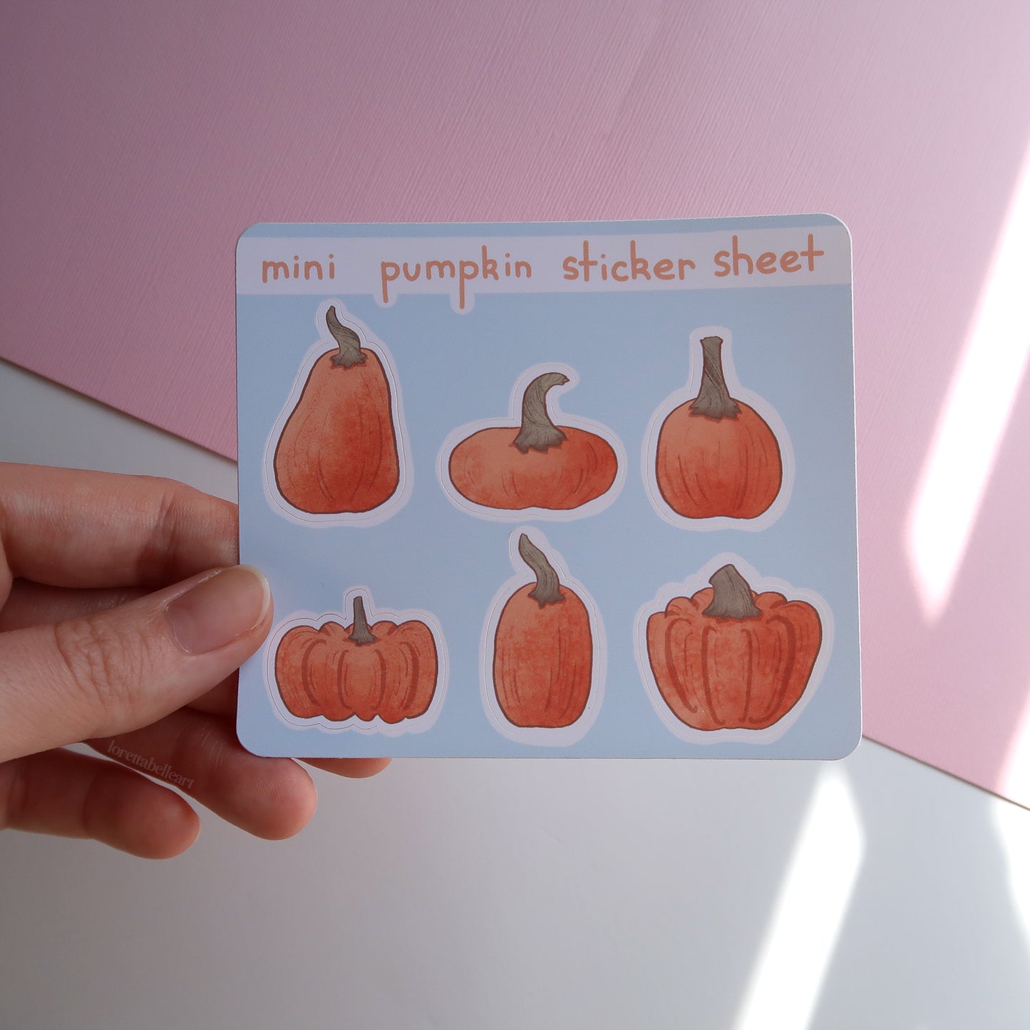 Pumpkins Mini Sticker Sheet