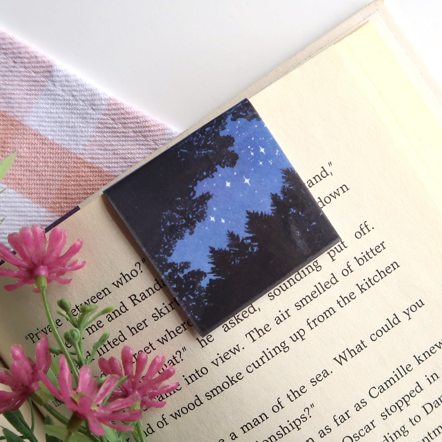 Starry Night Sky - Magnetic Bookmark