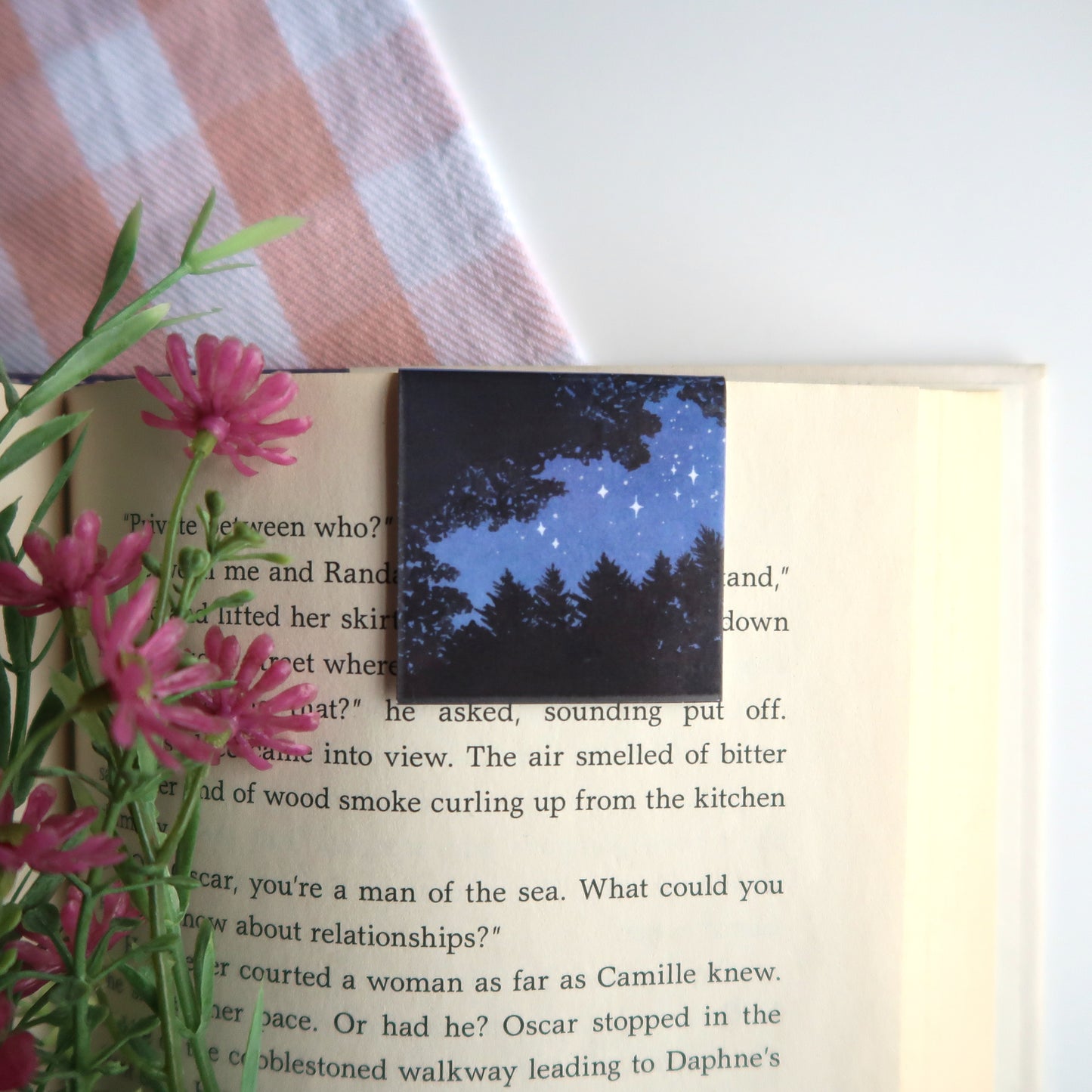 Starry Night Sky - Magnetic Bookmark