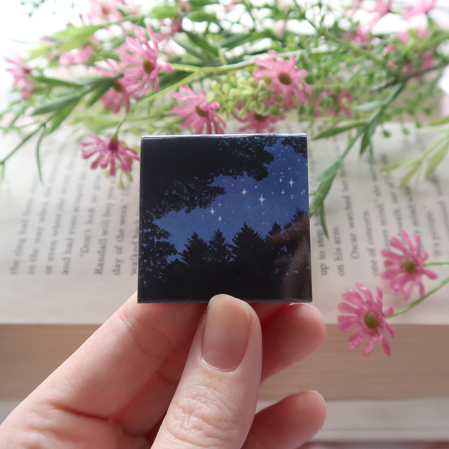 Starry Night Sky - Magnetic Bookmark