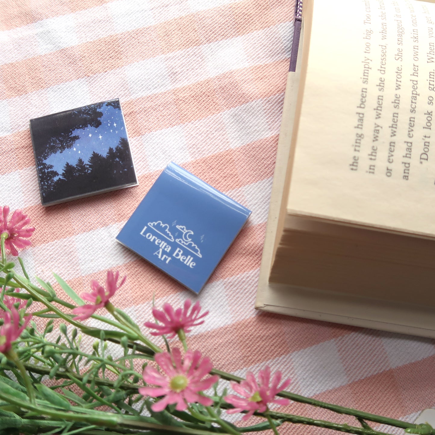 Starry Night Sky - Magnetic Bookmark
