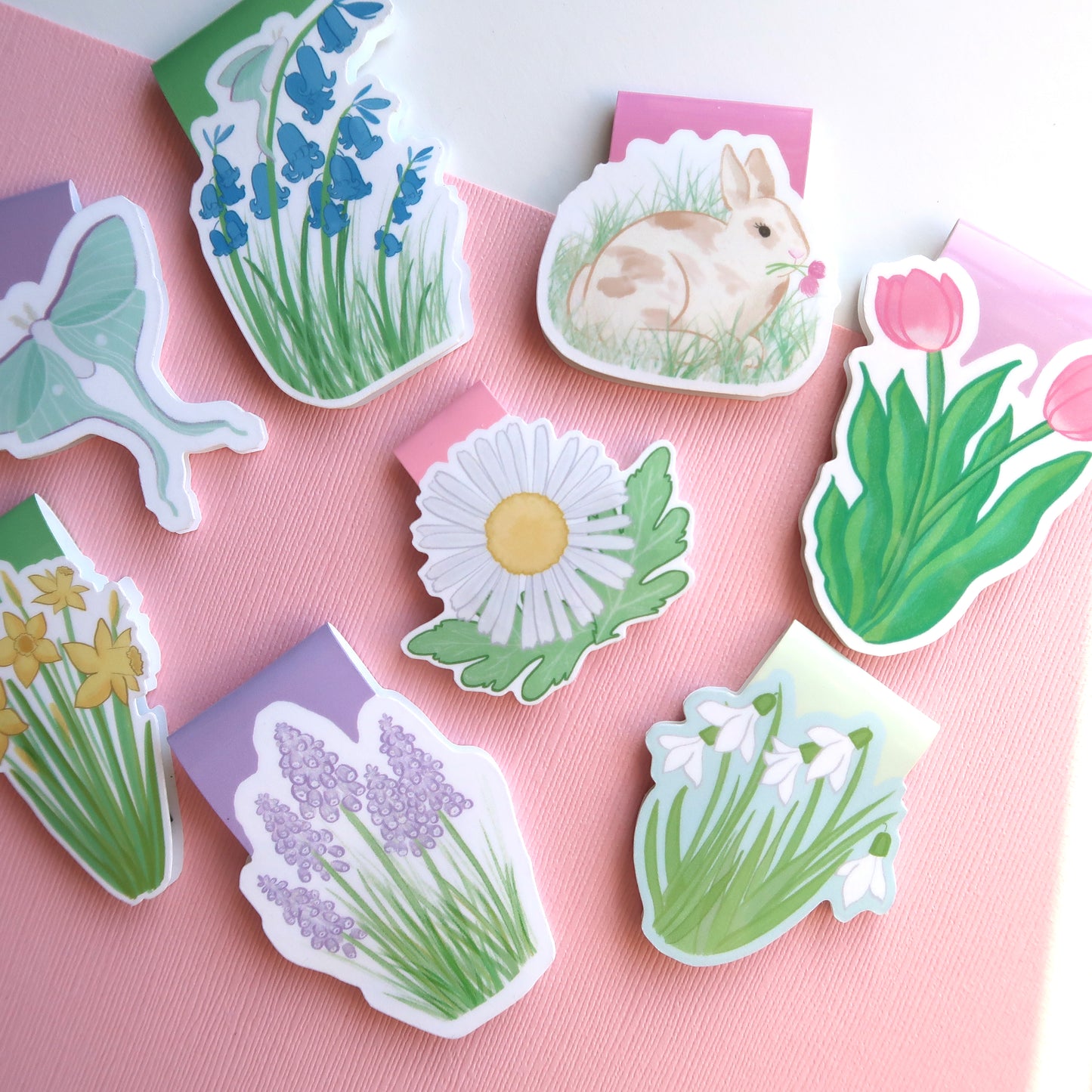 Snowdrop Flowers - Magnetic Bookmark