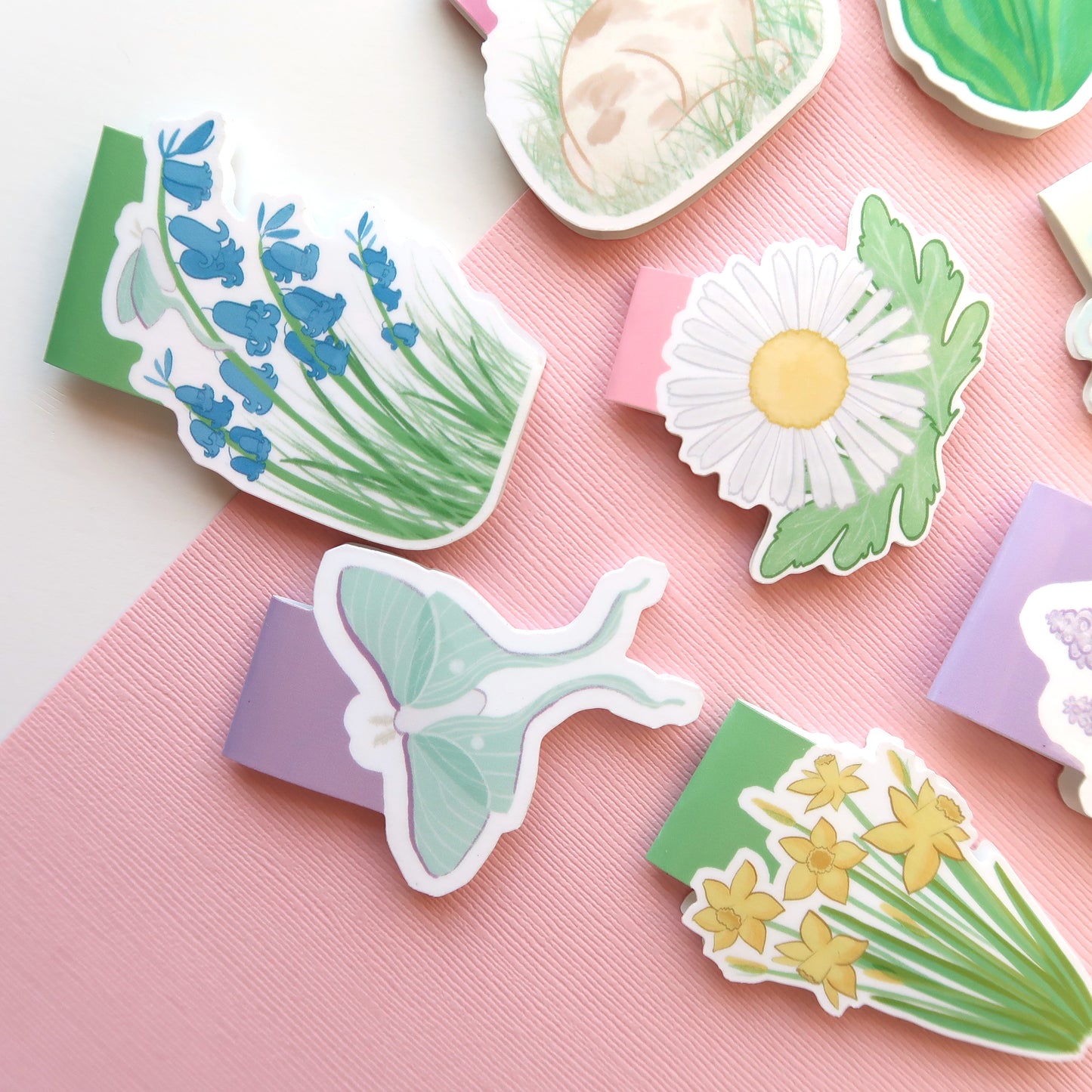 Bluebell Flowers - Magnetic Bookmark