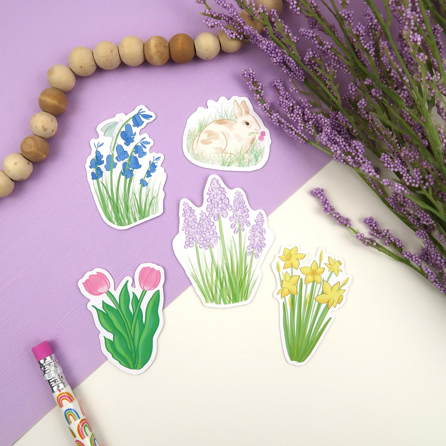 Spring Mini Sticker Pack - Matte Vinyl