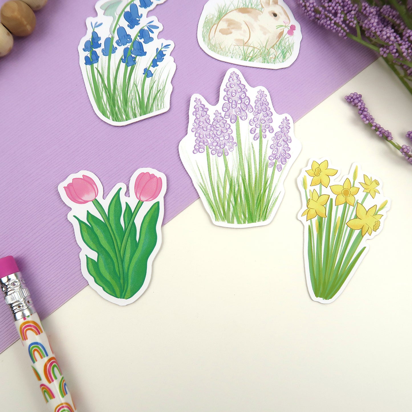 Spring Mini Sticker Pack - Matte Vinyl