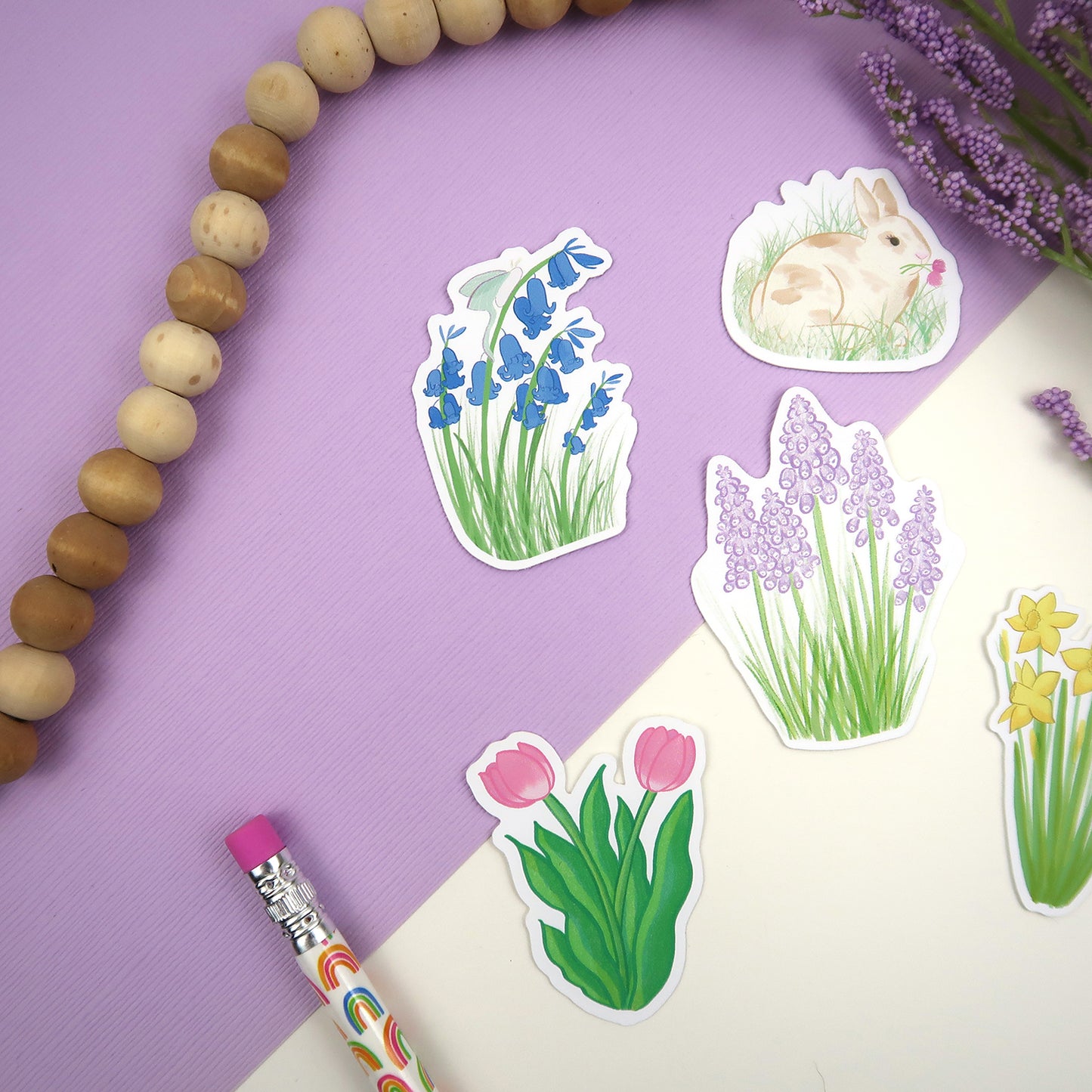 Spring Mini Sticker Pack - Matte Vinyl