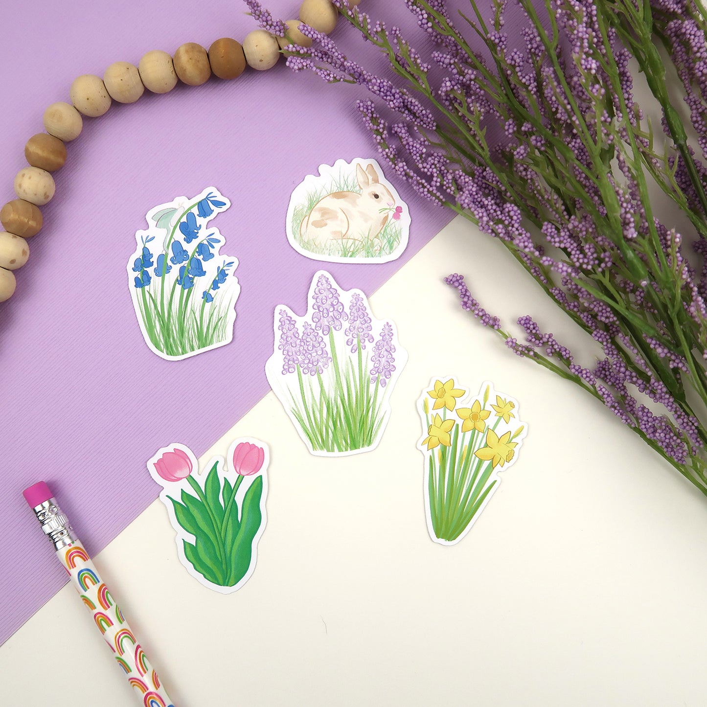 Spring Mini Sticker Pack - Matte Vinyl