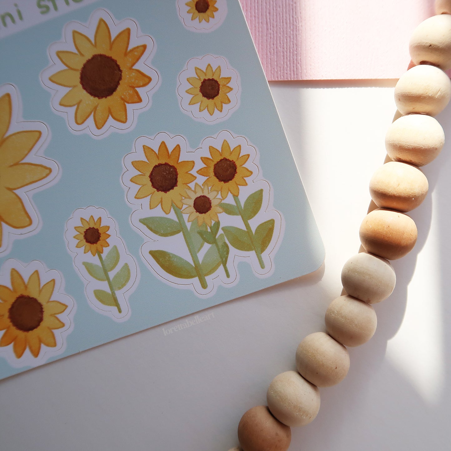 Sunflowers Mini Sticker Sheet