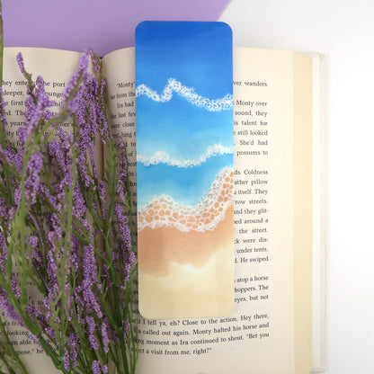 Beach Foam Bookmark