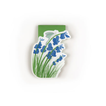 Bluebell Flowers - Magnetic Bookmark