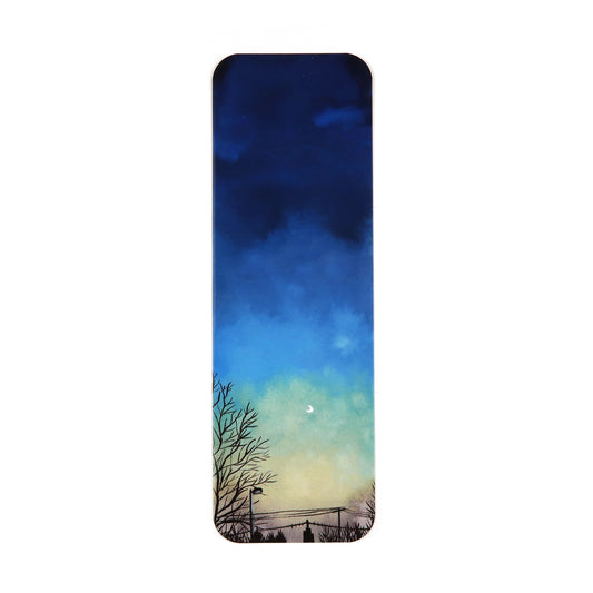 Blue Dusk Sky Bookmark