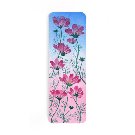 Pink Cosmos Bookmark