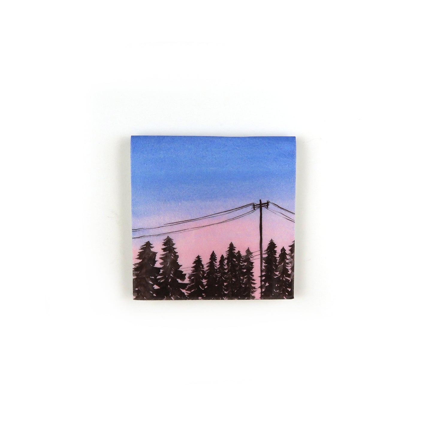 Cotton Candy Sunset Sky - Magnetic Bookmark