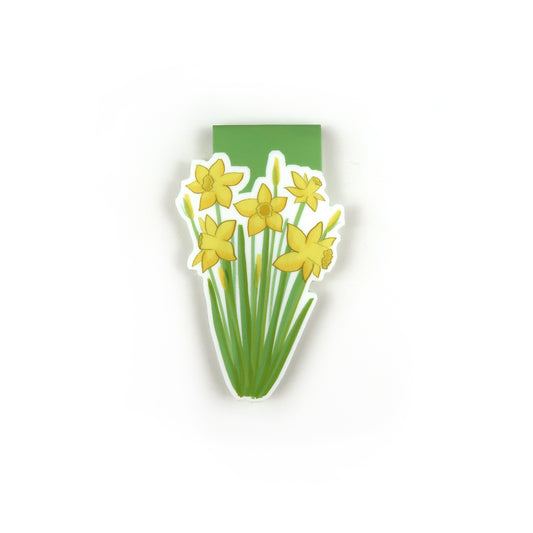 Daffodil Flowers - Magnetic Bookmark