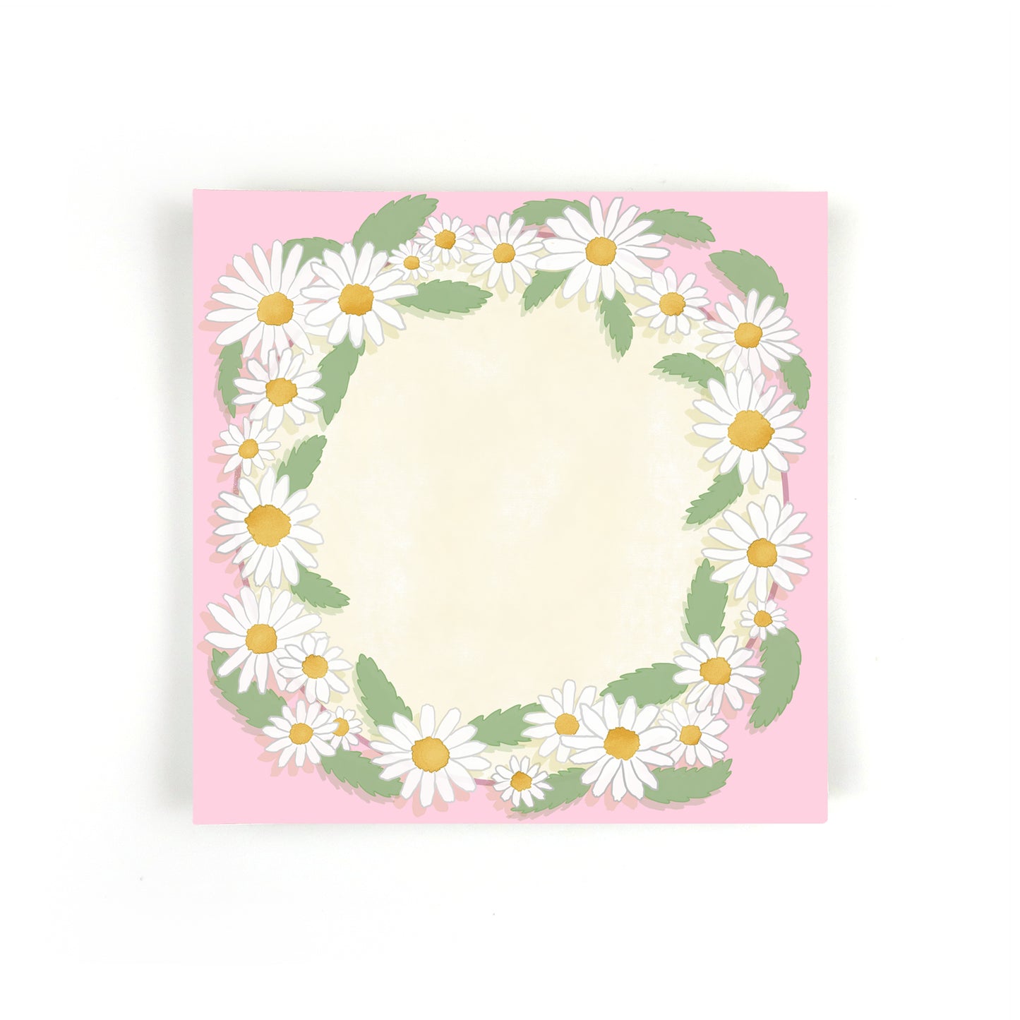 Daisy Ring Square Notepad - Stationery