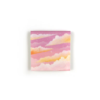 Dreamy Pink Sunset Sky - Magnetic Bookmark