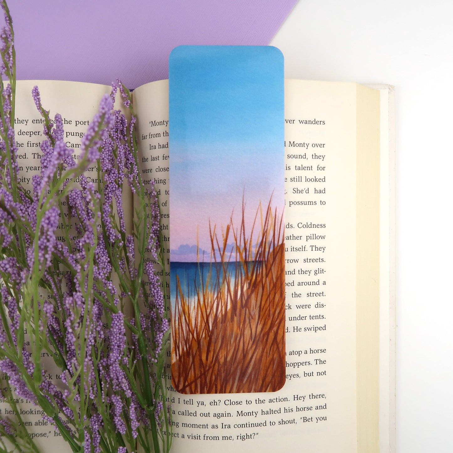 Dusk Dunes Beachy Bookmark