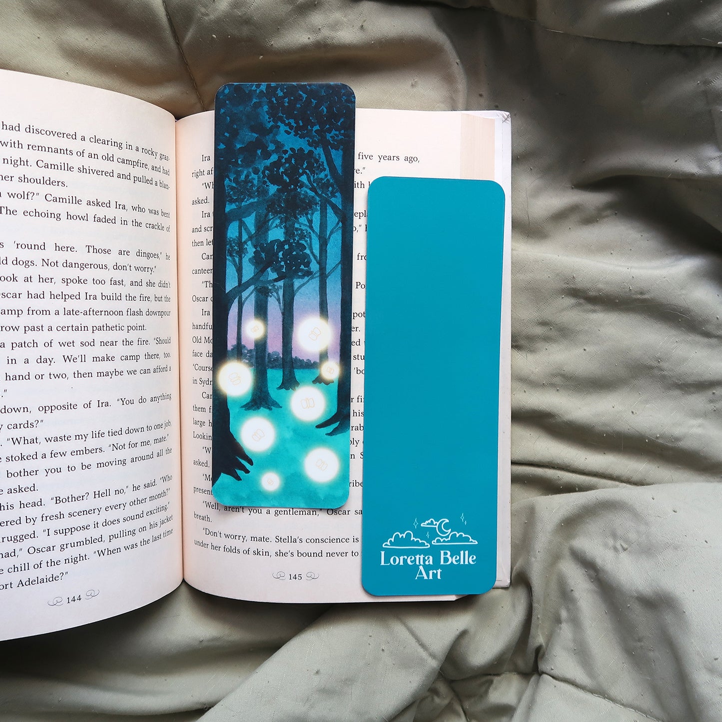 Fireflies Bookmark