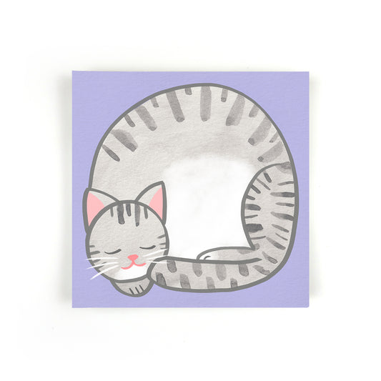 Gray Tabby Loaf Notes - Stationery