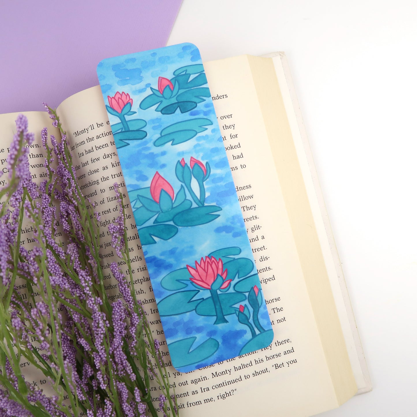 Lilypads Bookmark
