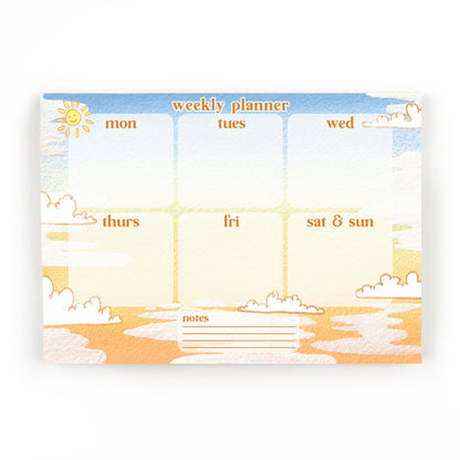 Morning Sky Weekly Planner - Stationery