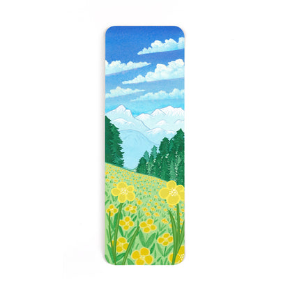 Mountain Flowers Bookmark