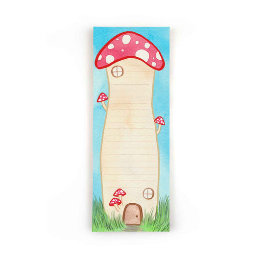 Mushroom House To Do List Notepad - Stationery