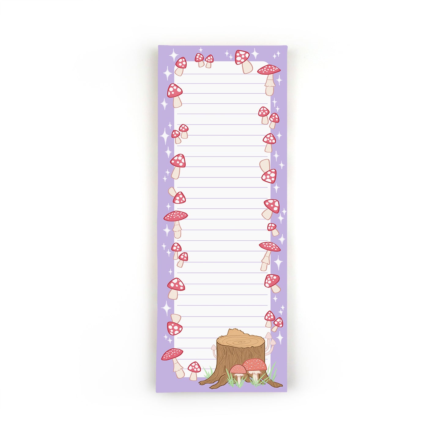 Mushroom Stump To Do List Notepad - Stationery