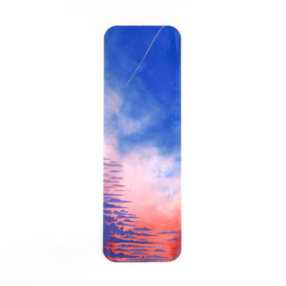 Pink and Blue Sunset Sky Bookmark