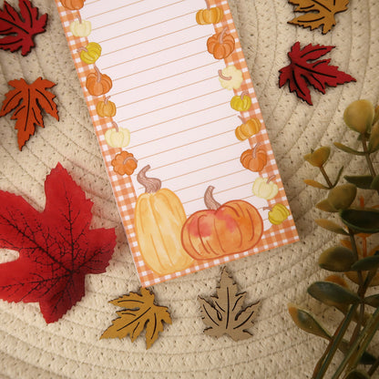 Pumpkins To Do List Notepad - Stationery