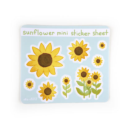 Sunflowers Mini Sticker Sheet