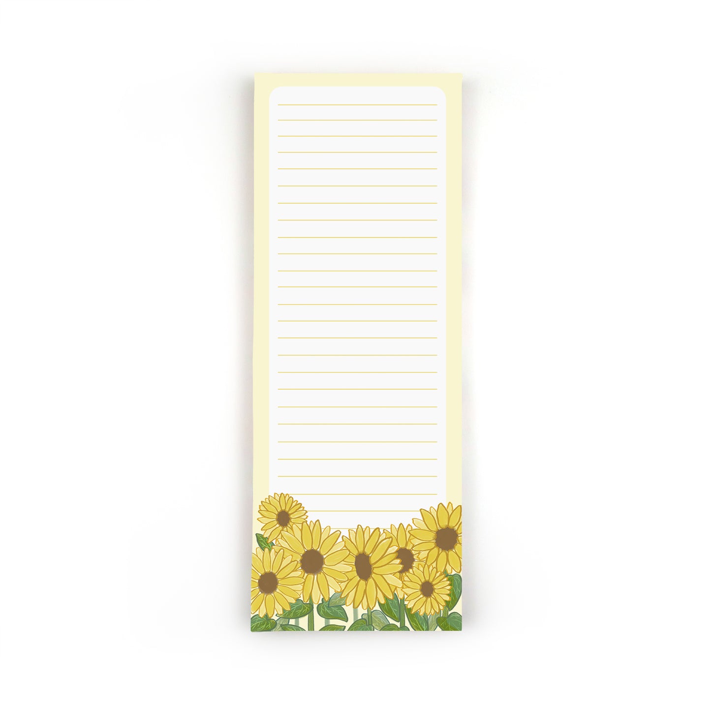 Sunflowers To Do List Notepad - Stationery