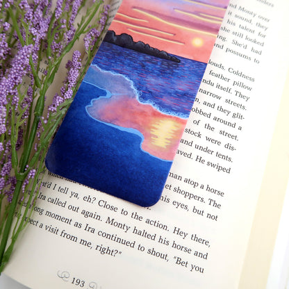 Jetty Sunset Beachy Bookmark