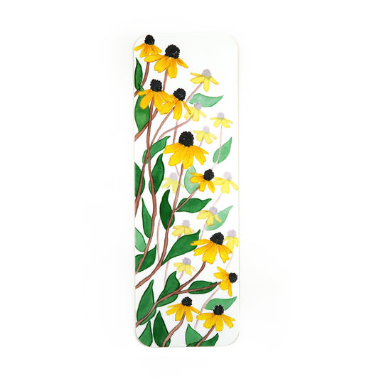 Yellow Daisies Flower Bookmark