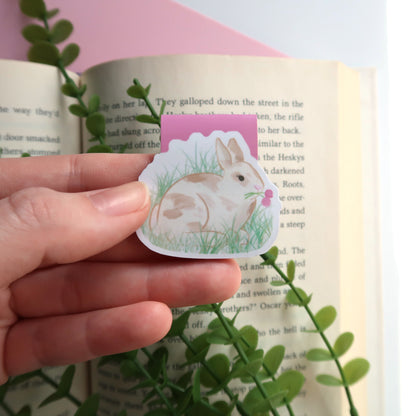 Clover Bunny - Magnetic Bookmark