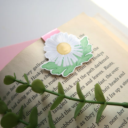 Daisy Flowers - Magnetic Bookmark