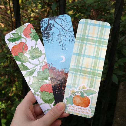 Fall Bookmark Bundle - Set of Three