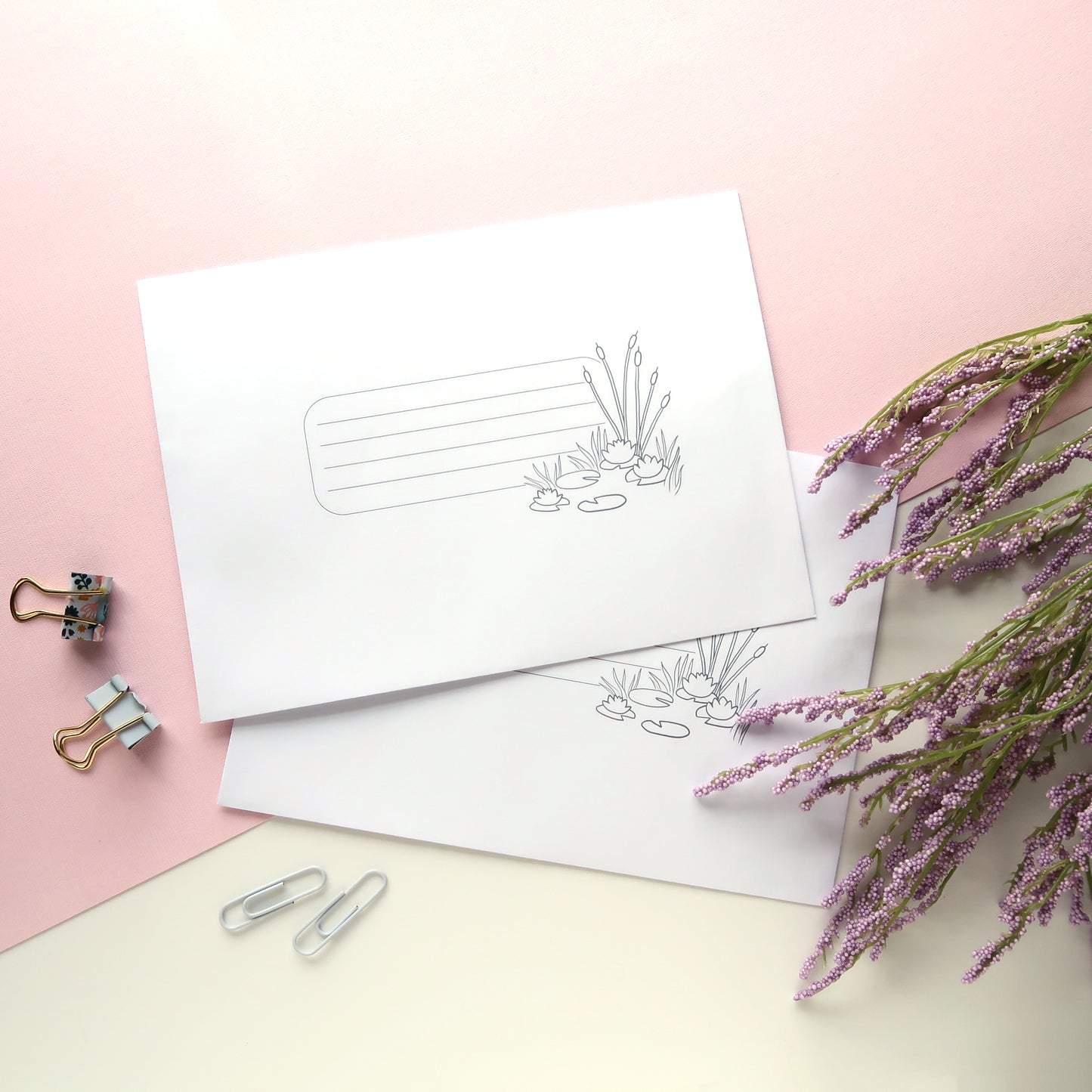 Lakeside Letter Writing Set - Stationery