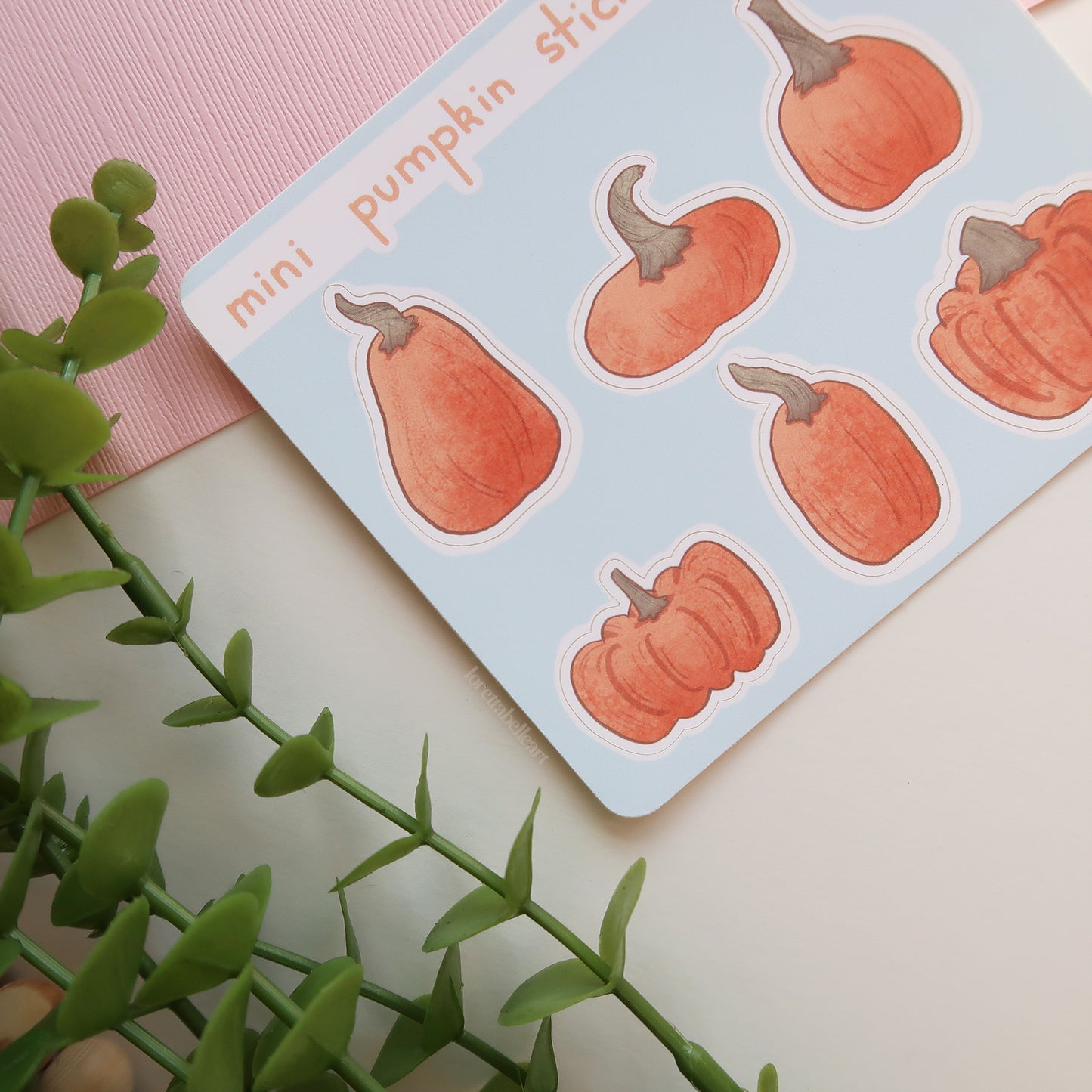Pumpkins Mini Sticker Sheet